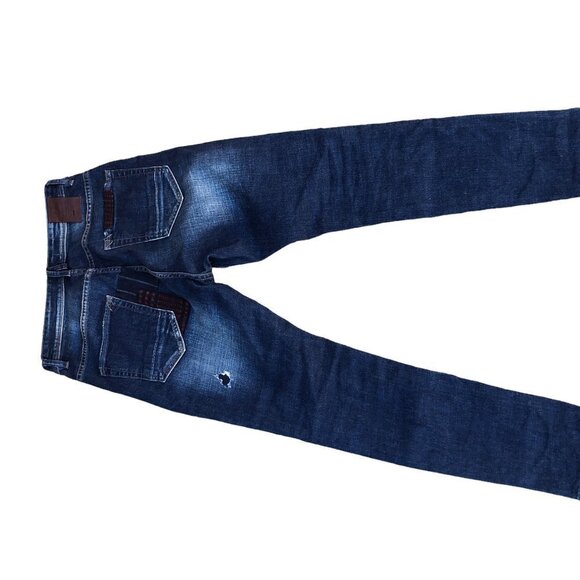 Rare Gianni Lupo Patchwork Jeans Size 28 - Picture 2 of 10